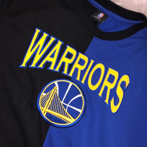 Woman’s M Warriors Pull Over 🖤💙 - Picture 2 of 7